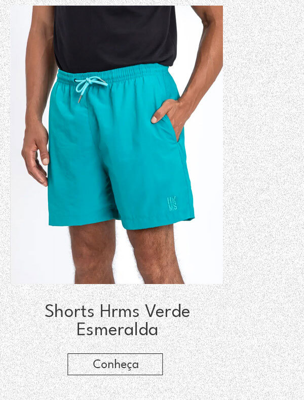 Shorts Hrms Verde Esmeralda